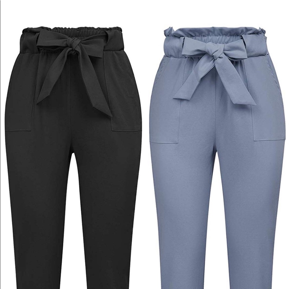 Grace Karin Tie front pants